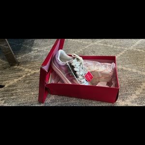 girls silver fashion sneakers